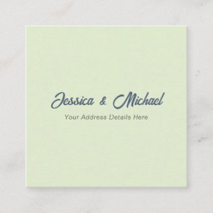 Tarjeta De Recepción Boda Moderno Elegante Sencillo Simple Profesional