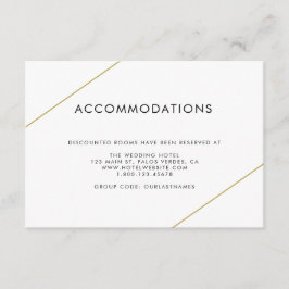 Tarjeta De Recepción Boda moderno geométrico de Bridget