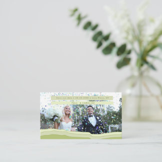 Tarjeta De Recepción Boda moderno y vibrante del gradiente Aqua Pastel 