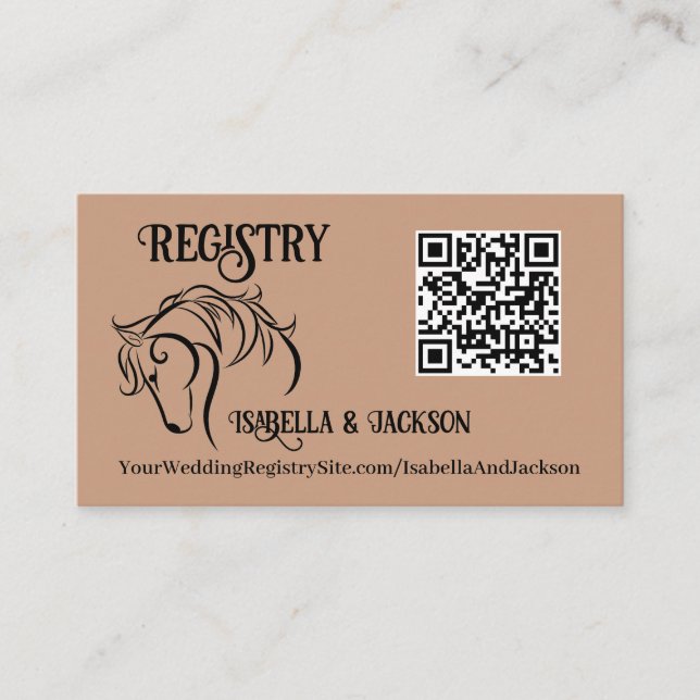 Tarjeta De Recepción Boda occidental (Anverso)