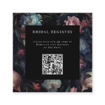 Boda oscura floral gótica y sombría