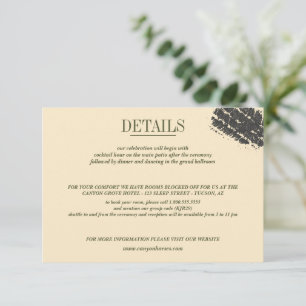 Tarjeta De Recepción Boda Pareja Cañón Offroad
