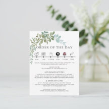 Boda Rústica Acuarela de Eucalipto Verde Suave