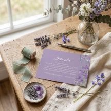 Boda Rústica de Lavanda y Salvia