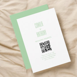 Tarjeta De Recepción Boda turquesa