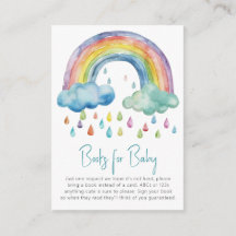 Boho acuarela: Libros arcoiris para bebé