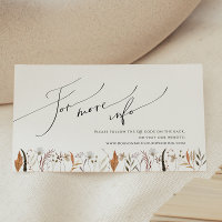 Boho Autumn Wildflower | Sitio web Boda