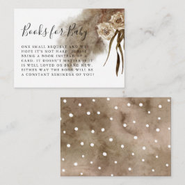 Tarjeta De Recepción Boho Cae Enamorado Pampas Solicitud De Libro De Gr