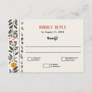 Tarjeta De Recepción Boho estilo de imprenta de letras esqueleto Tarot