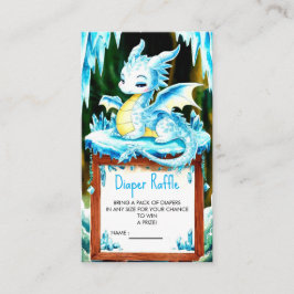 Tarjeta De Recepción Boho Little Dragon Baby Shower