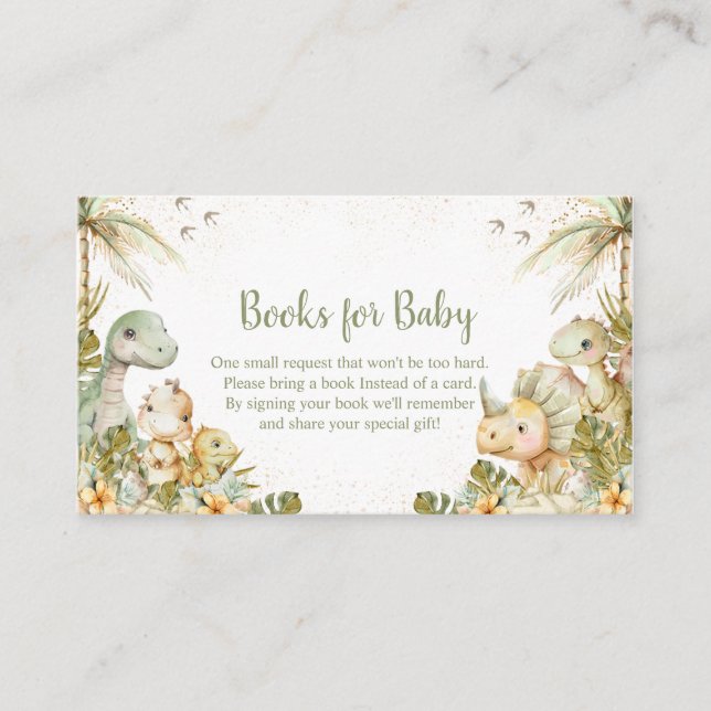 Tarjeta De Recepción Boho Neutraur Baby Shower, libros para bebés (Anverso)