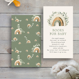 Tarjeta De Recepción Boho Rainbow Boys