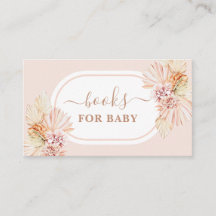 Boho Rubor Desert Boys for Baby Girl Card