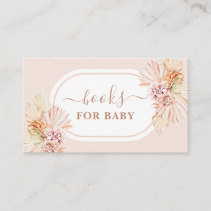 Tarjeta De Recepción Boho Rubor Desert Boys for Baby Girl Card