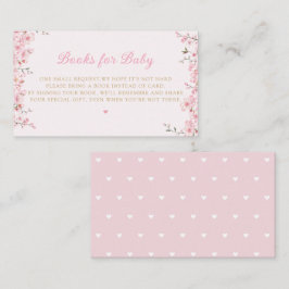 Tarjeta De Recepción Boho Teddy Lleva Libros De Baby Shower Para Bebés