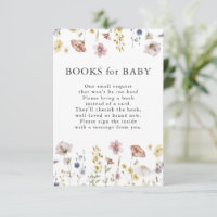 Boho Watercolor Flores silvestres libros para bebé