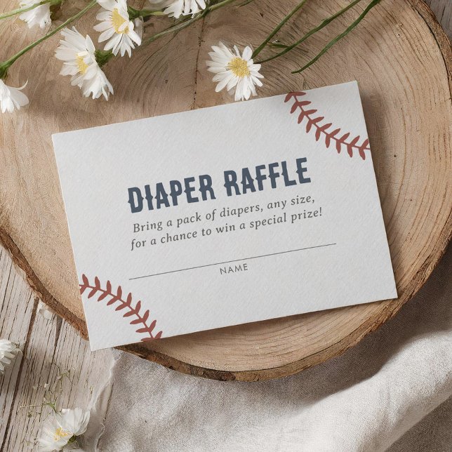 Tarjeta De Recepción Boleto Baby Shower Diaper Raffle Ticket (Subido por el creador)