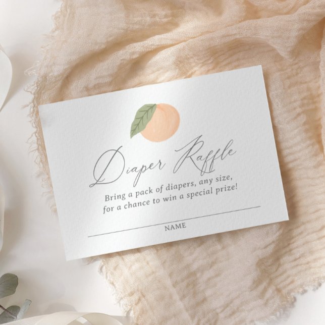 Tarjeta De Recepción Boleto de barrido de Baby Shower Diaper Raffle (Subido por el creador)