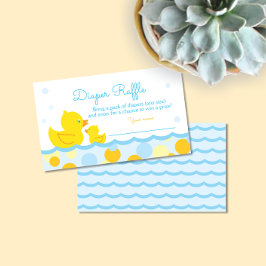 Tarjeta De Recepción Boleto de barro de goma de la Baby Shower Diaper R