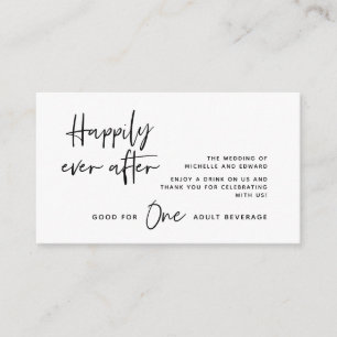 Tarjeta De Recepción Boleto de bebida, Bebida para adultos, Felices par