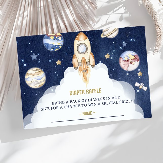 Tarjeta De Recepción Boleto de Raffle de Baby Shower Diaper para Niños  (Subido por el creador)