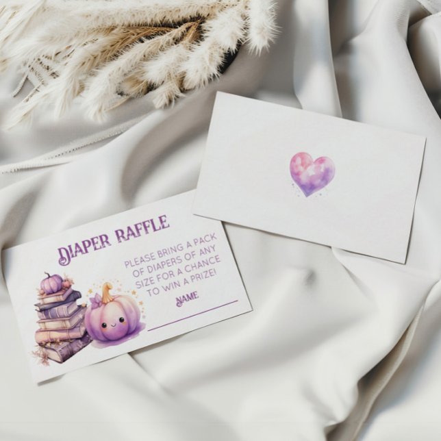 Tarjeta De Recepción Boleto de Raffle de calabaza pequeña (Subido por el creador)