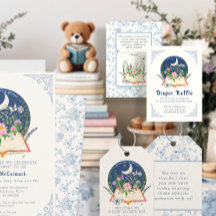 Boleto de Raffle floral de mariposa floral del lib