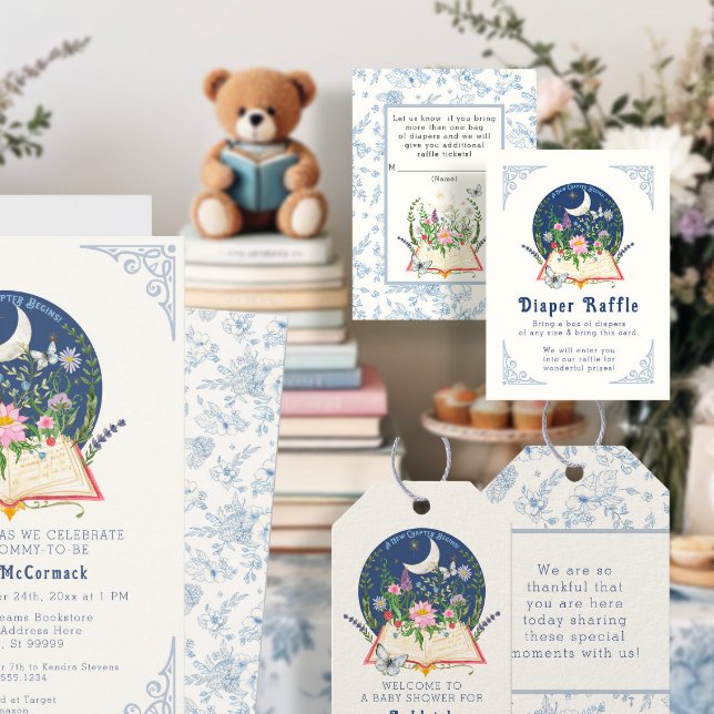 Tarjeta De Recepción Boleto de Raffle floral de mariposa floral del lib (Subido por el creador)