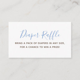 Tarjeta De Recepción Boleto para pañales de Baby Shower