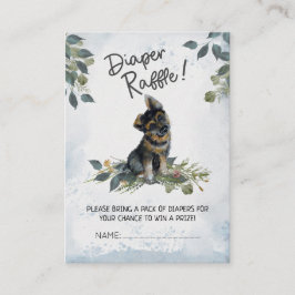 Tarjeta De Recepción Boletos de Raffle de Cupo