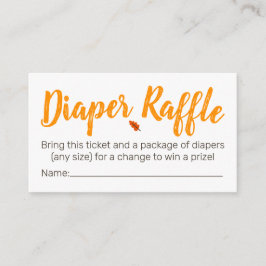 Tarjeta De Recepción Boletos de Raffles para animales de Woodland