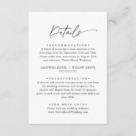 Tarjeta De Recepción Bonito Couple Font Duo