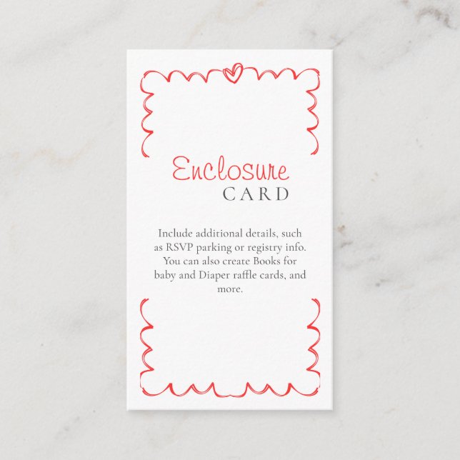 Tarjeta De Recepción Bonjour Bébé Milk and Cookies Baby Shower moderno (Anverso)