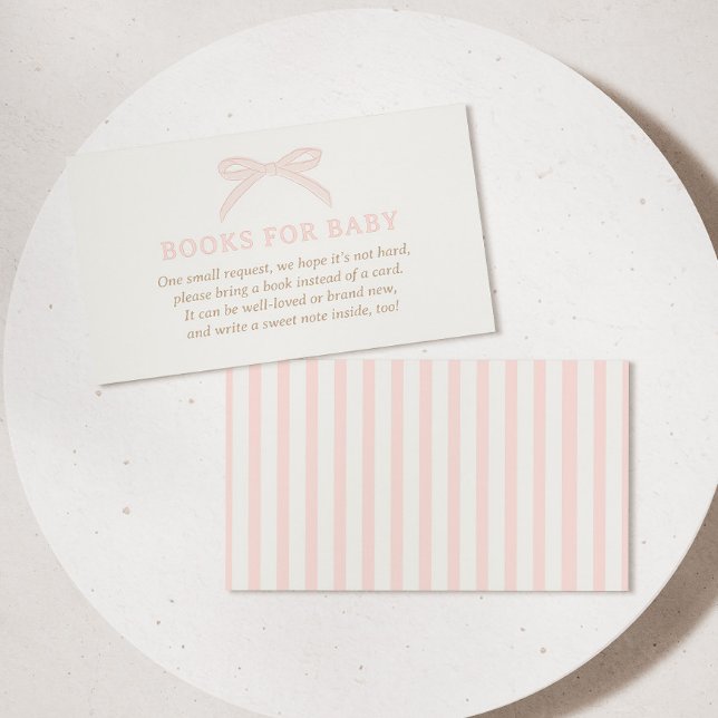 Tarjeta De Recepción Bonjour Bébé Pink Paris Eiffel Libros para el bebé (Subido por el creador)