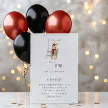 Bonjour Bebe Rabbit Baby Shower Diaper Raffle