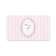 Bonjour Bebe Rosa Francés Diaper Barroco Raffle