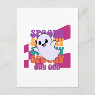 Tarjeta De Recepción Boo Espeluznante