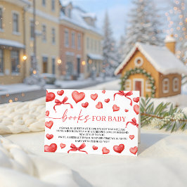 Tarjeta De Recepción Books for Baby Sweetheart Sign