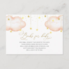 Tarjeta De Recepción Boos para inserción de bebé, Estrella pequeña Twin