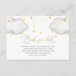 Tarjeta De Recepción Boos para inserción de bebé, Estrella pequeña Twin