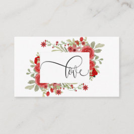 Tarjeta De Recepción Borgoña Red Rubor Gold Geométrico Greenerenery Bod