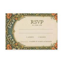 Bosque Encantado Arte Nouveau Vintage RSVP