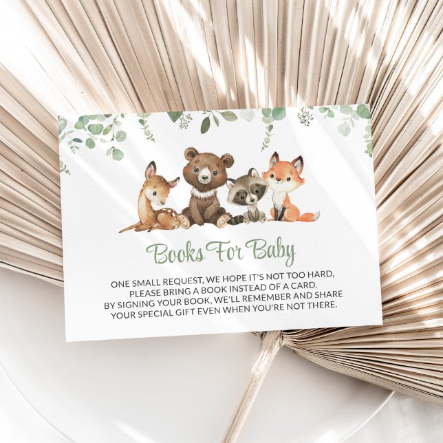 Tarjeta De Recepción Bosques, Bosques, Bosques, Libros Para Bebés (Subido por el creador)