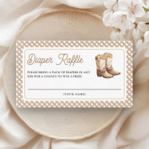 Botas de Vaquero del Salvaje Oeste para Baby Showe