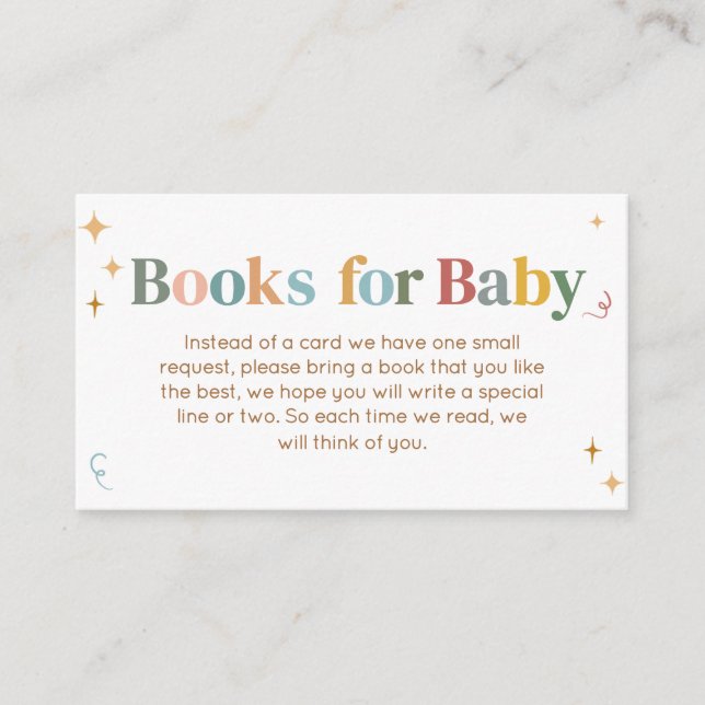 Tarjeta De Recepción Boy Some Bunny Baby Shower Books para el bebé (Anverso)