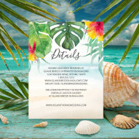 Brisa isleña | Enc. detalles de bodas de playa tro