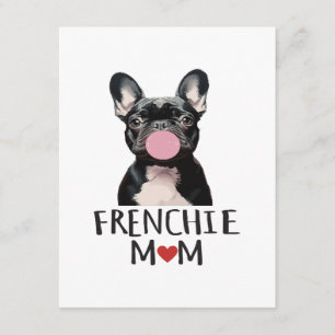 Tarjeta De Recepción Bulldog francés adorable