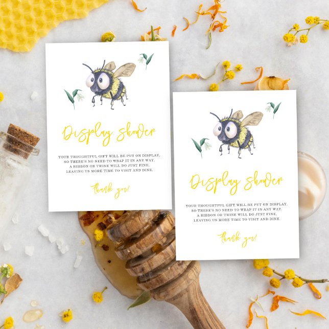 Tarjeta De Recepción Bumble Bee - ducha de pantalla (Subido por el creador)