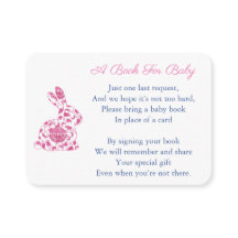 Bunny Pink Chinoserie Boys For Baby Girl Shower