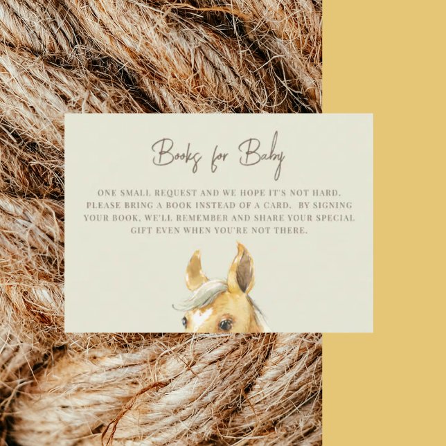 Tarjeta De Recepción Caballo es un libro de niños para bebé (Subido por el creador)
